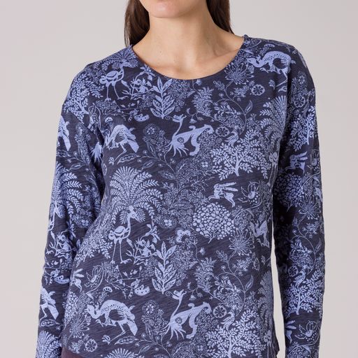 Top - Woodland Print Tee by Yarra Trail