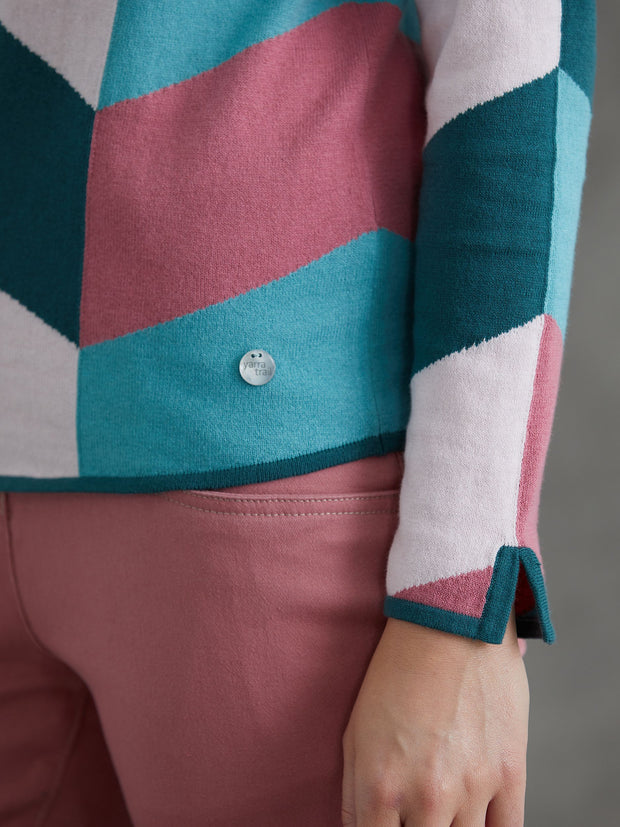 Jumper - Chevron Knit by Yarra Trail