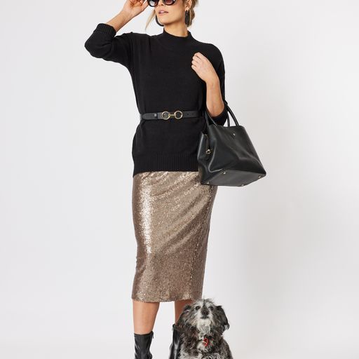 Skirt - Darcy in Bronze