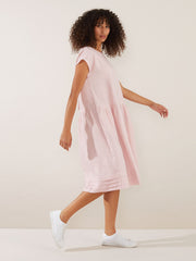 Dress - Linen Pleated Hem by Yarra Trail