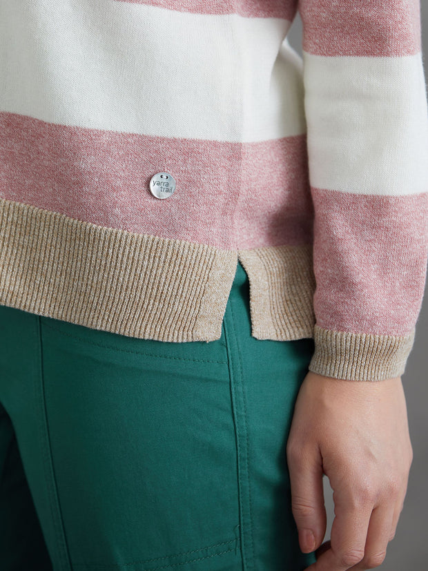 Cardigan - Soft Stripe by Yarra Trail
