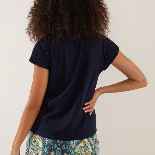Top - Shirred Panel Tee by Yarra Trail