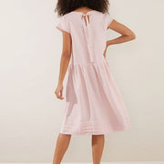 Dress - Linen Pleated Hem by Yarra Trail