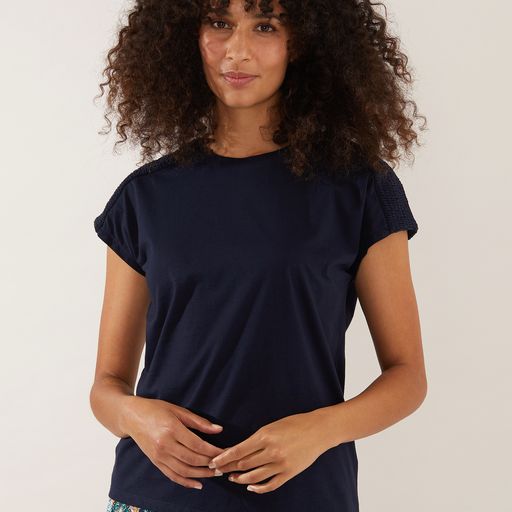 Top - Shirred Panel Tee by Yarra Trail