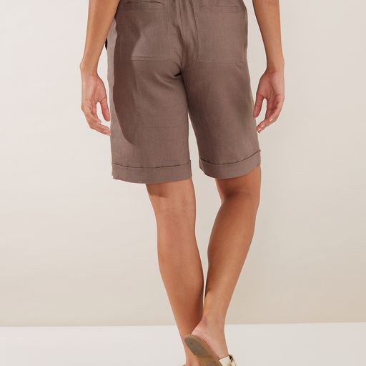 Pant - Linen Tailored Shorts