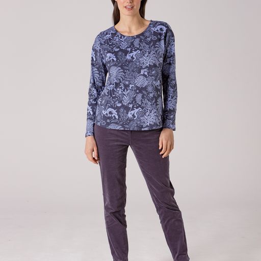 Top - Woodland Print Tee by Yarra Trail