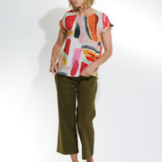 Top - S/S Abstract Cove by Marco Polo