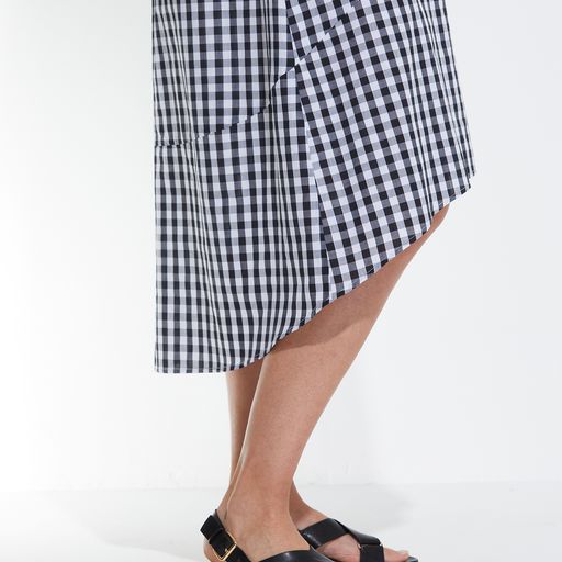 Dress - S/L Gingham by Marco Polo