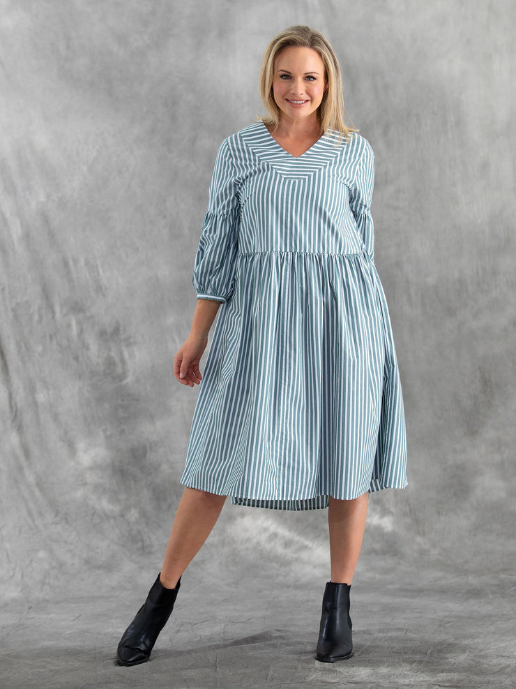 Dress - Wrap Collar by Yarra Trail