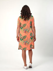 Dress - Papaya Floral by Vassilli