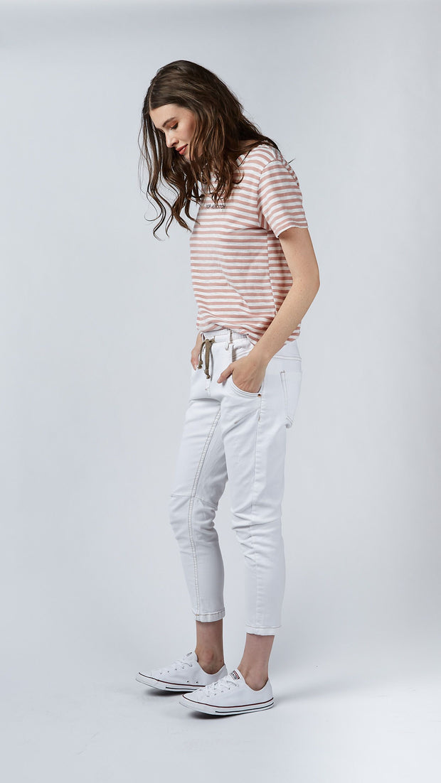 Pant - Active White Jeans by Dricoper