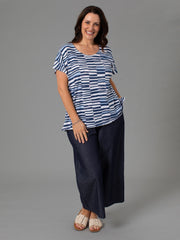 Top - Brick Print Tee by Yarra Trail