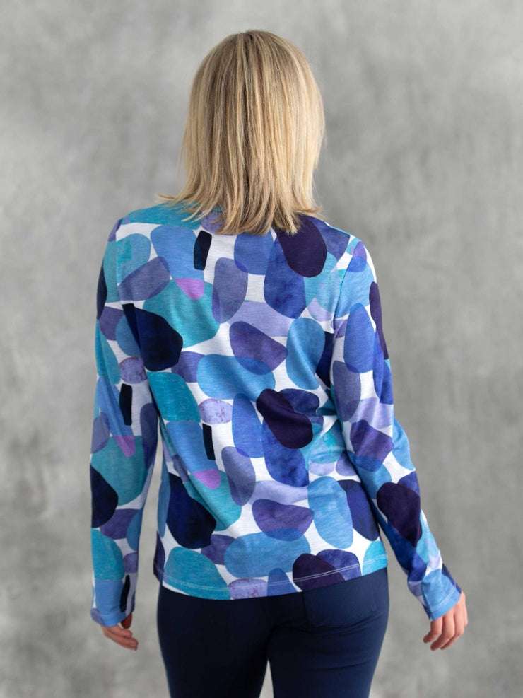 Top - Rocks Print tee by Yarratrail