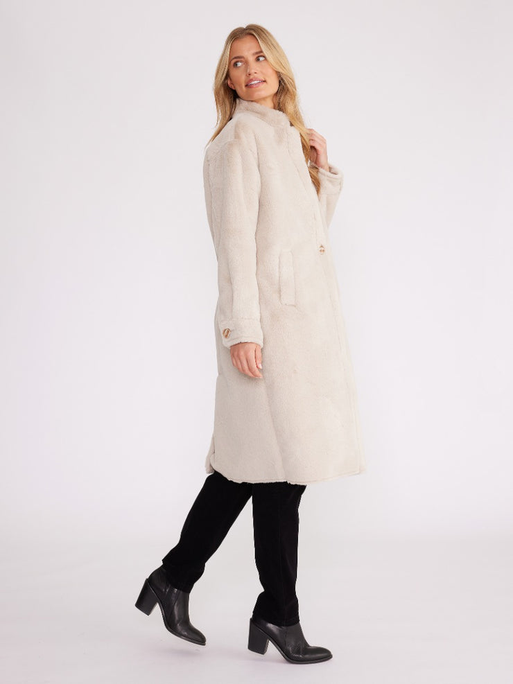 Jacket - Faux Fur Bonded Coat by Yarra Trail