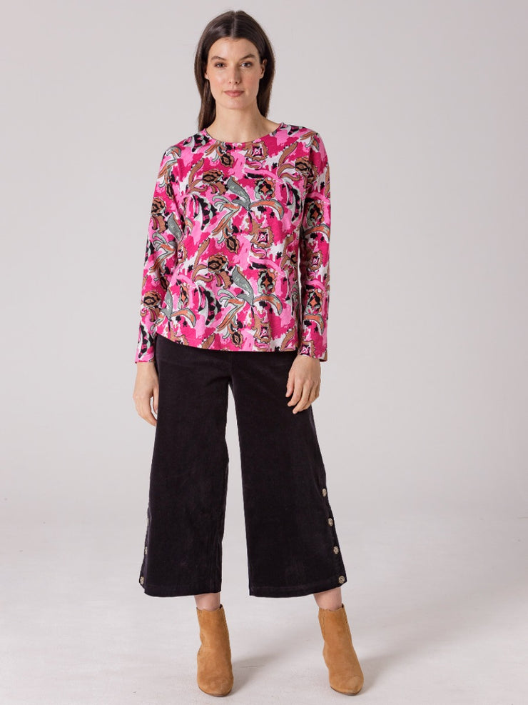 Top - Sprig Print Tee by Yarra Trail