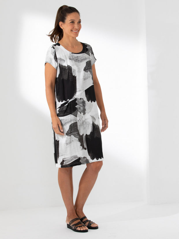 Dress - Short SLV Short SLV Wild Abstract by Marco Polo