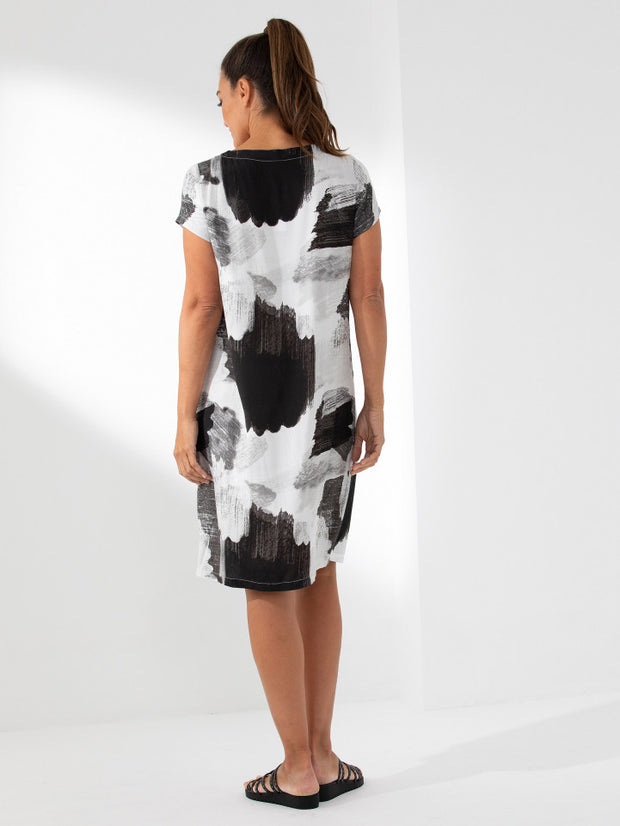 Dress - Short SLV Short SLV Wild Abstract by Marco Polo