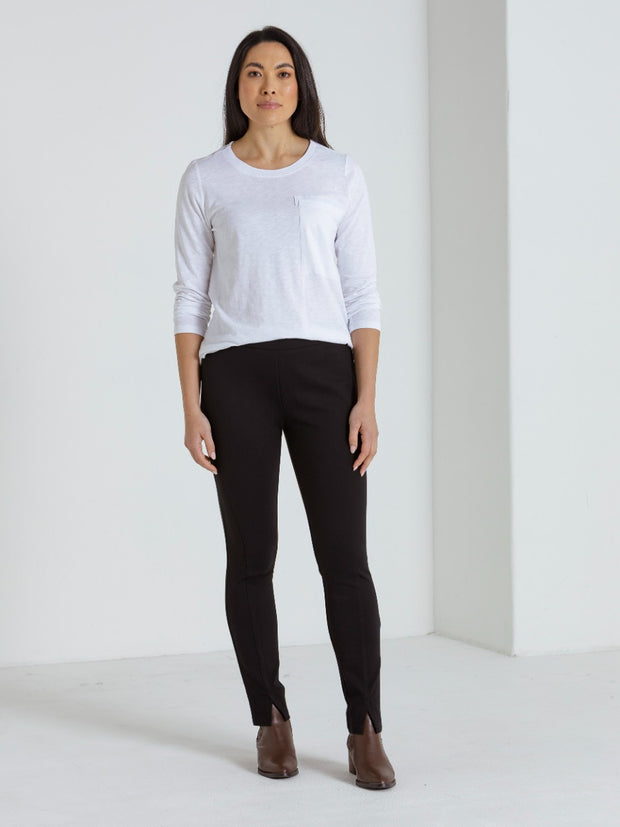 Pant - F/L Ponte Seamed by Marco Polo