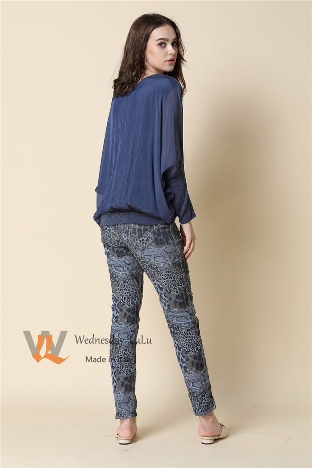 Top - Silk Hem Bling